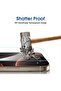 (2 زجاج + 2 عدسة) 2 واقي شاشة متوافق مع هاتف iPhone 16 Pro Max و2 واقي عدسة الكاميرا - 6