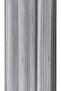 Chain Tulle Curtain Vertical Stripes Silver Drop Detail 1/3 Dense Pleats Wrinkle Resistant No Ironing Required Modern - 3
