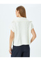 Buttoned Fisherman's Taka Hair Knit Sweater - 4