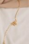 Minimal Bracelet with Gold Butterfly Detail - 5