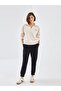 Lcw Vision Black Women's Jogger Sweatpants with Elastic Waist