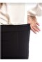 Elastic waist tight leg trousers - 4