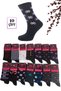 Women's Multicolor Socks (10 Pairs) Lycra Cotton Combed Long Socks