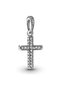 Işıltılı Cross Charm - 3