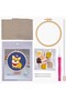 Thick Drawstring Punch Embroidered Full Kit Needle and Pulley - 5