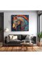 The Rise of the Mythological Horse Living Room Living Hallway Decorative Canvas Painting