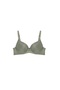 Aria Patterned Backing Green Bra Single Top (625Single)