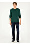 Green Men's Classic Slim Fit Sweater 1920992 Dmls - 3