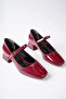 MARY Guaranteed Square Toe Women's Low Heel Shoes - 6