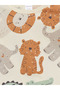Lcw Baby Crew Neck Printed Combed Cotton Jumpsuit 2Pcs - 6