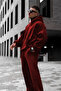 Men's 3 Thread Cotton Loose Oversize Jogger Sweatpants Set with Elastic Legs - 3