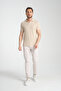Waffle Men's Regular Fit Polo Neck T-Shirt 100% Cotton Poloyaka - 7