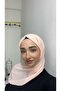 Salmon Yavruağzı Medina Silk Shawl Solid Color Width 73 cm Length 1.93 73X1.93 - 2