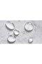 Bathroom curtain 1x180x200 single wing shower curtain with ring gift shower cabin curtain 7017 - 4