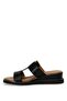İncı Furry 3Fx Black Women's Slippers - 3