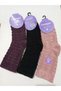 Women's Slipper Towel Bamboo Thick Socks 3 Pack - 3