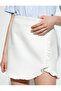 Mini Tweed Skirt Frilly Regular Waist - 5