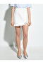 Mini Tweed Skirt Frilly Regular Waist - 3