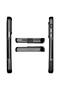 Apple iPhone 14 Pro Max Compatible Case Zebana Platinum Silicone Case Silver - 5