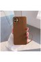 Apple iPhone 11 Compatible Case Love Soft Silicone Case Brown