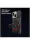 Samsung Galaxy A13 Compatible Case Magnetic Stand Armored Silicone Case Deep Purple - 6