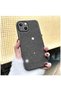 Apple iPhone 15 Plus Compatible Case Sparkle Silicone Case - Black with Camera Lens Protection