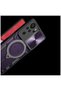 Xiaomi Redmi Note 10 Compatible Case Magnetic Stand Armor Silicone Case Deep Purple - 2