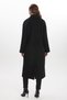 Double-breasted Collar Pocket Detailed Black Brown Coat 13300 - 7