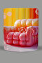 3D Colors Themed Mug - 2