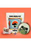 Starter Level Punch Kit, Punch Embroidery Kit, Pattern with 8 Templates
