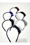 BRIDE-AFTER PARTY WOMEN'S CROWN WITH BIRD FEATHER AND GLASS BEADS - 2