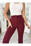 Çimalı Narrow Leg Palazzo Trousers, Lycra in the Largest Size, Sizes between 36-50, Work Trousers - 3