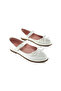 Girl's Ballerina Shoes with Mustache Bow - 3