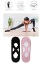 2 Pieces of Yoga Pilates Fitness Dance and Sports Socks with Anti-Slip Soles - 3