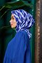 مجموعة مراكش وشاح ناعم أزرق كوبالت 1205-13 - 4