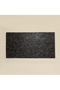 Costa Wooden Mat 60x100 Cm Black