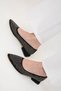 Black Suede Women's Classic Heeled Shoes 20168