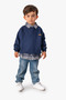 Baby Boy Shirt Sweatshirt and Denim Pants 3-Piece Set 9064 Spr - 2