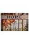 Door Front Mat - Modern and Stylish Door Mat |   For Home, Office and Outdoor Use (Wood - 3