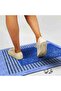 Door Mat - Modern and Stylish Door Mat |   For Home, Office, and Outdoor Use (Blue) - 2