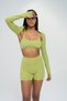 Verve Sports Bra with Extra Low-Cut Back Cross Rope Detail - 7
