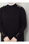Wonderful Bead Detailed Mercerized Non-Pilling Stylish Tunic - 4