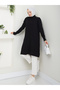 Wonderful Bead Detailed Mercerized Non-Pilling Stylish Tunic - 6