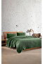 100% Cotton Single 160X240Cm Waffle Bedspread/1 Piece 50X70Cm Pillow