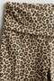 Flared foldover-waist leggings - 2