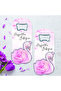 10Pcs Embossing Swan Figured Baby Gift Opener Magnet