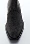 Rhinestone-embellished boots - 4