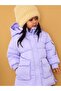Hooded Lavender Girl's Coat13205925