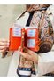 Women's Accessory Orange Color Card Holder Wallet - 8
