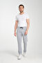 Gray Zippered Pocket Comfortable Fit Classic Leg Sweatpants - 02-5009 - 5